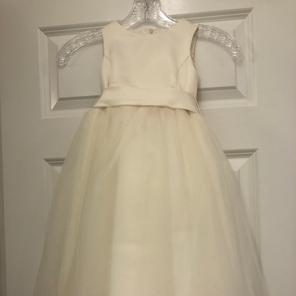 Ivory Flower Girl Dress, excellent condition!